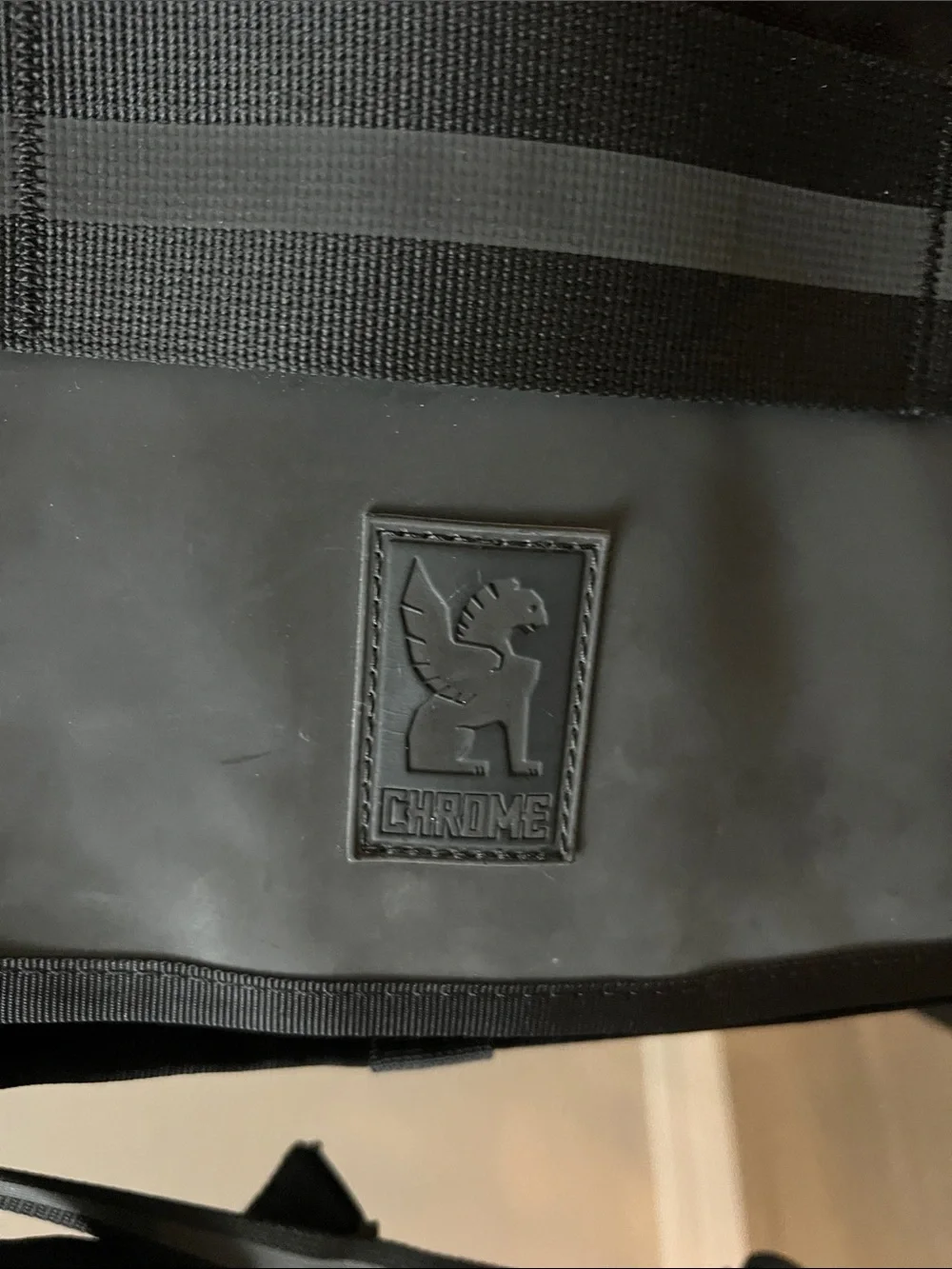 Chrome Men's Black Sling Messenger Bag - Minimal Urban Carry